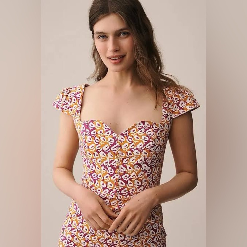NWT Maeve The Cecily Fit & Flare Sweetheart Dress